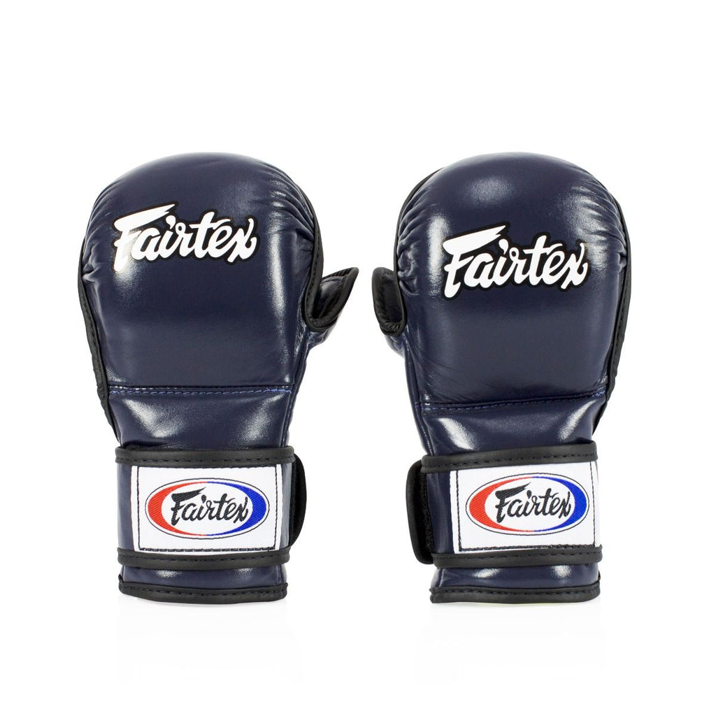 Fairtex-FGV15 Sparring MMA Gloves - Blue - brand product view 1