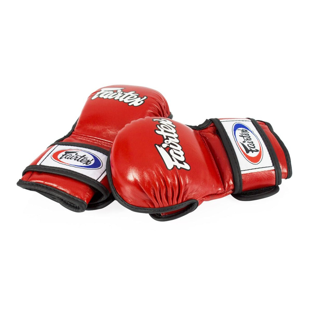 Fairtex-FGV15 Sparring MMA Gloves - Red - brand product view 2