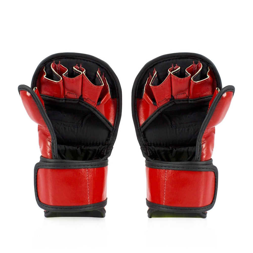 Fairtex-FGV15 Sparring MMA Gloves - Red - brand product view 4