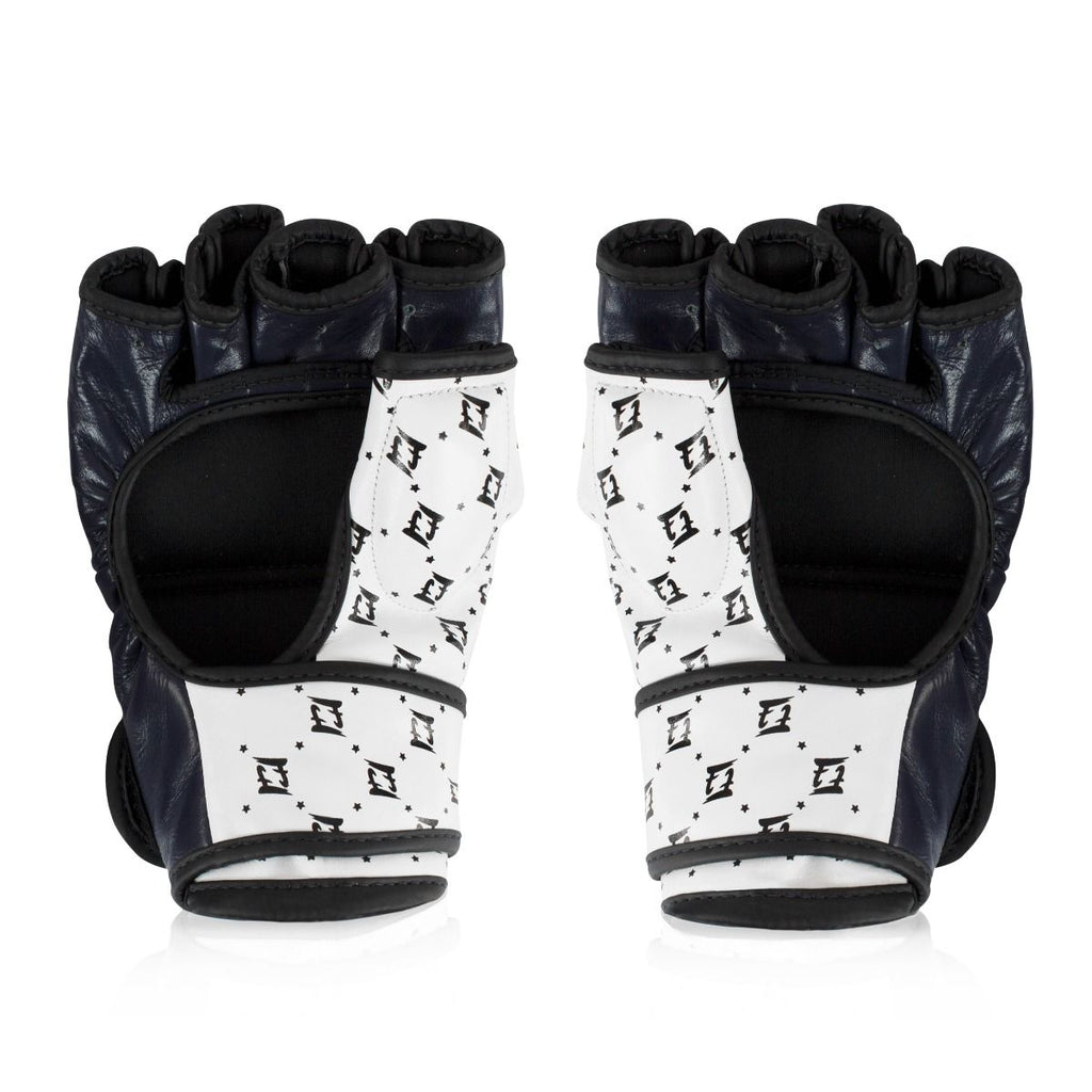 Fairtex-FGV17 Super Sparring MMA Gloves - white-blue - brand product view 4