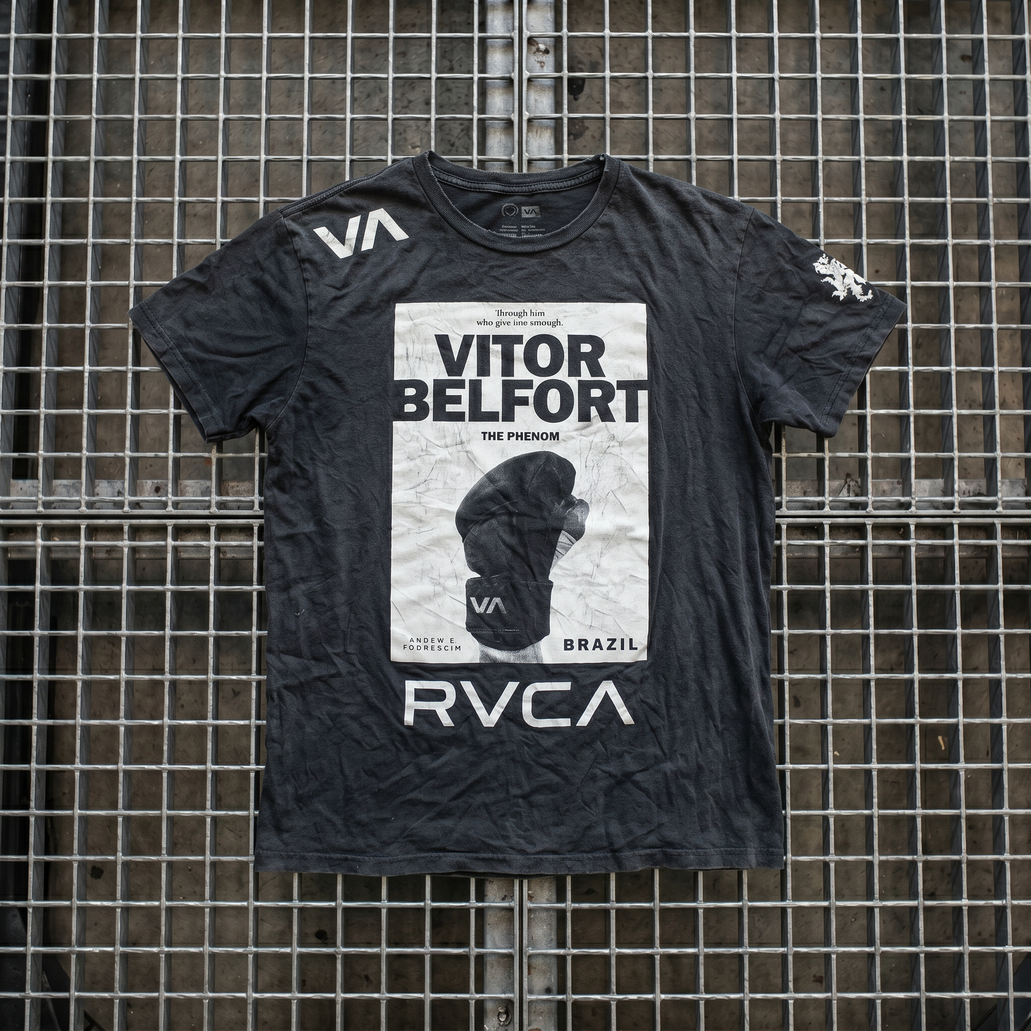 RVCA x Vitor Belfort "The Phenom" Archival Signature Tee (Pre-Owned)
