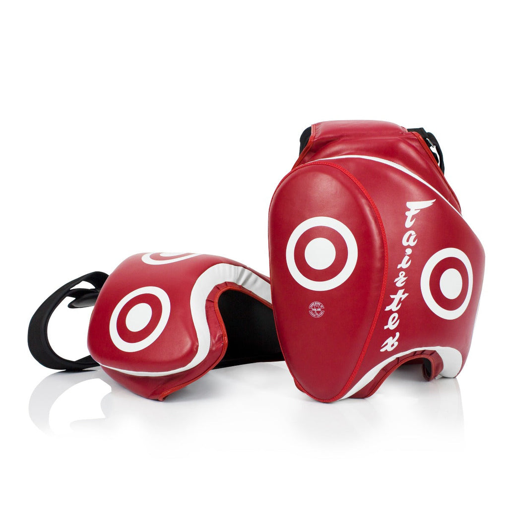 Fairtex Thigh Pads TP3 - Red - brand product view 1