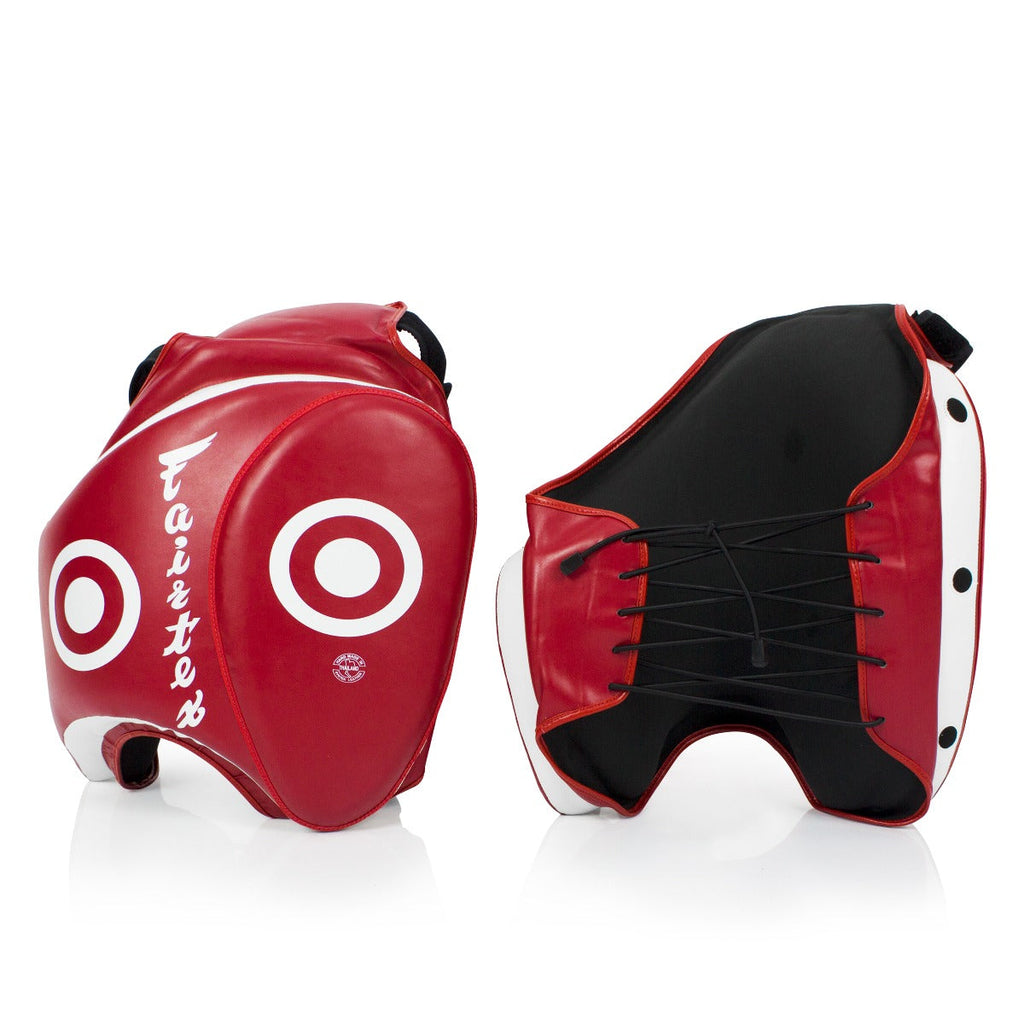 Fairtex Thigh Pads TP3 - Red - brand product view 2