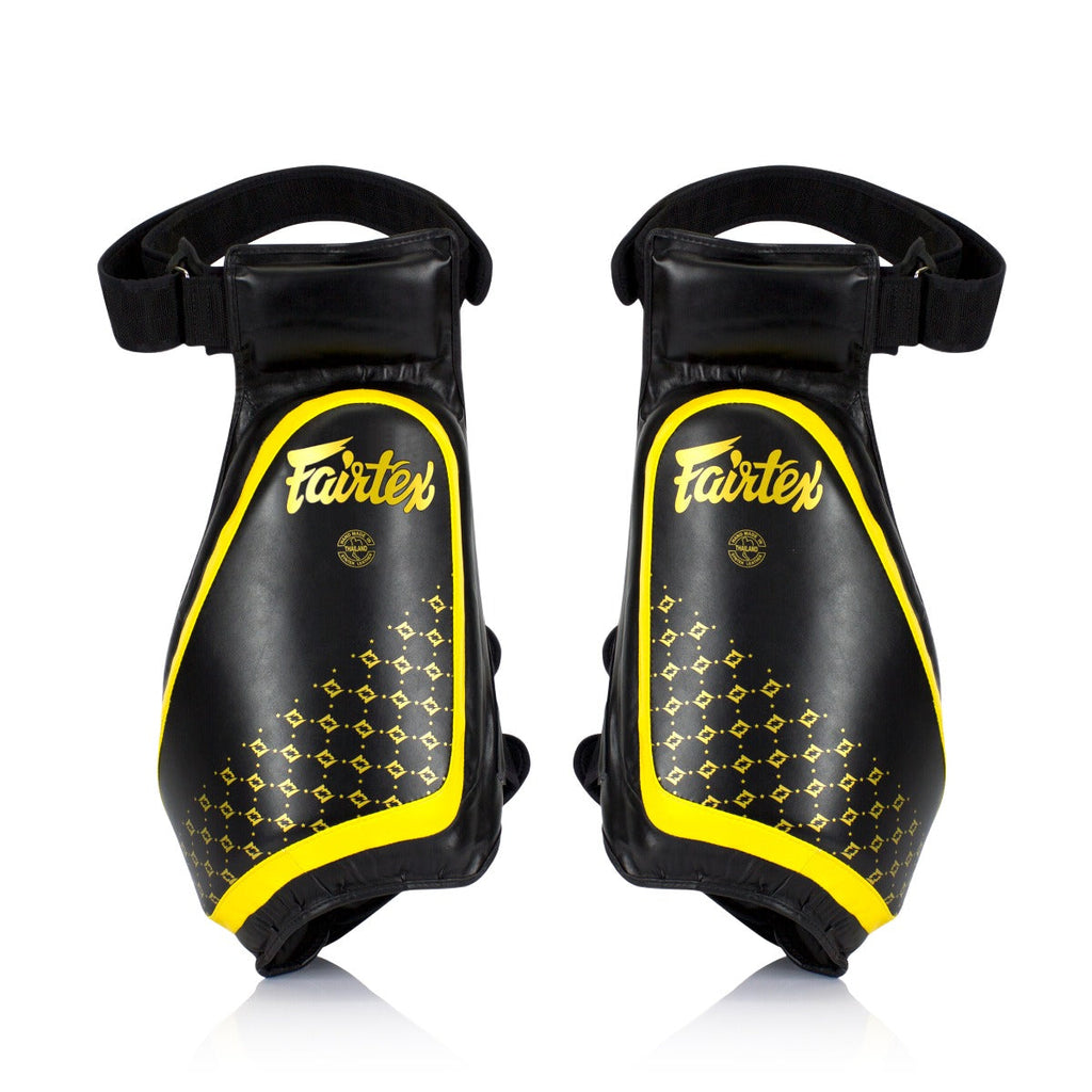 Fairtex TP4 Compact Thigh Pads Black/Yellow