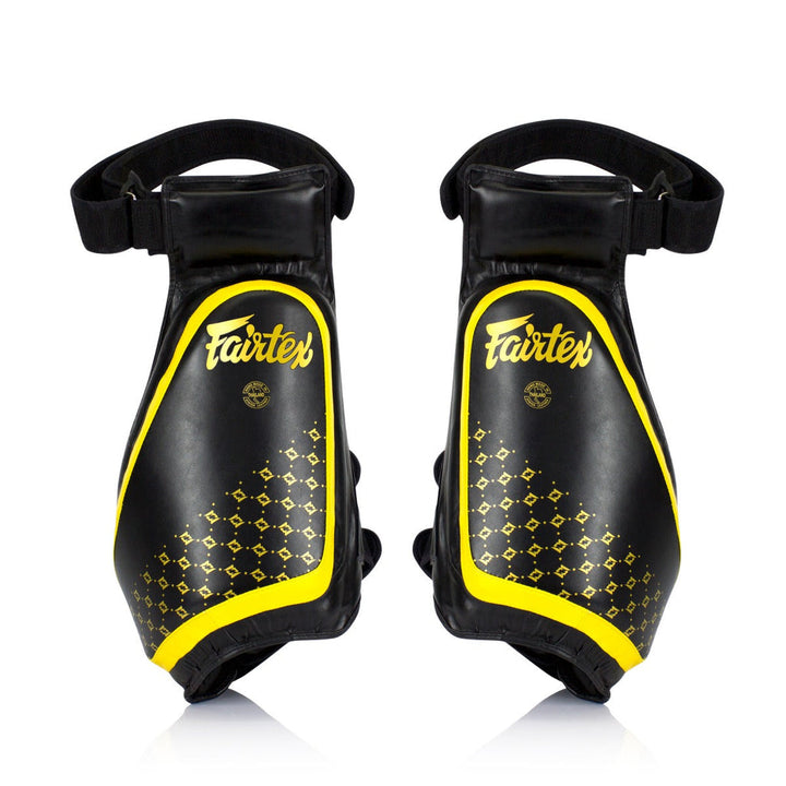 Fairtex TP4 Compact Thigh Pads Black/Yellow